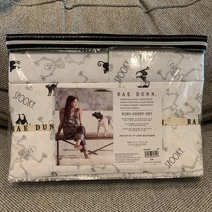 Rae Dunn Halloween KING sheets